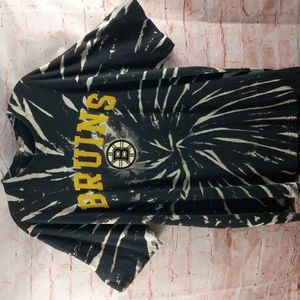 Bruins Hockey embroidered tie dye T-shirt